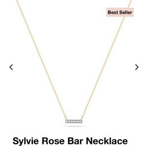 Dana Rebecca Sylvie Rose small pendant necklace
